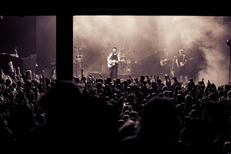 James Marriott performing live at Hindley Street Music Hall in Adelaide